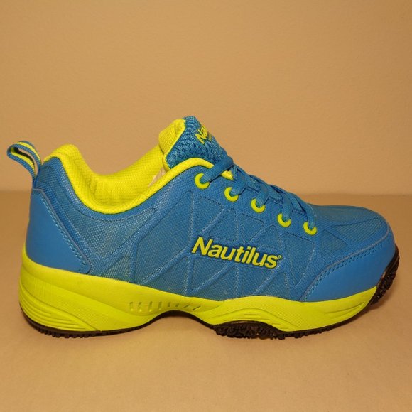 Nautilus Size 7 M N2154 COMPOSITE TOE Blue New Women's Safety Work Shoes - Picture 2 of 14